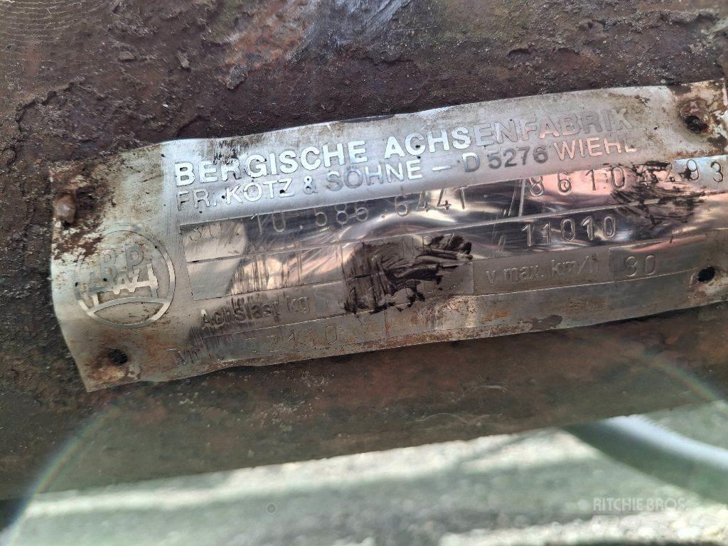 BPW NRZ 11010 Eixos