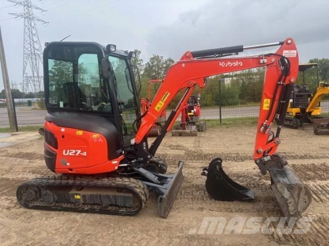 Kubota U 27-4 Mini Escavadoras <7t