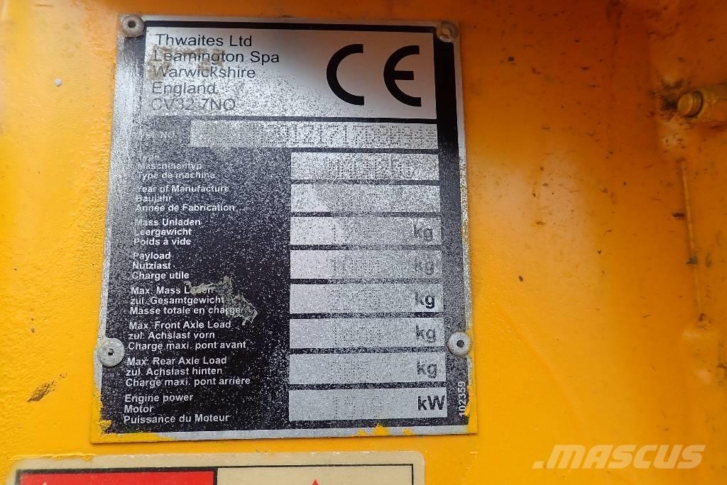 Thwaites Mach 201 Dumpers de obras
