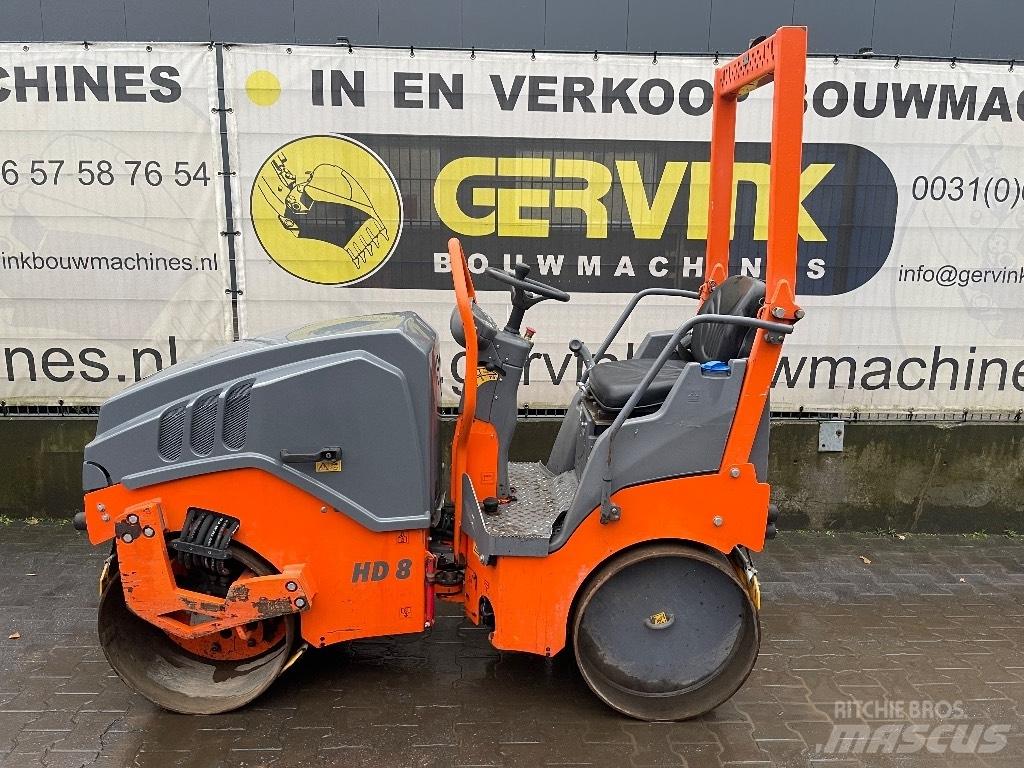 Hamm HD 8 VV Cilindros Compactadores tandem