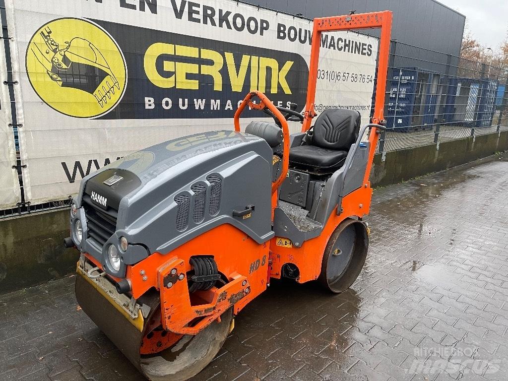 Hamm HD 8 VV Cilindros Compactadores tandem