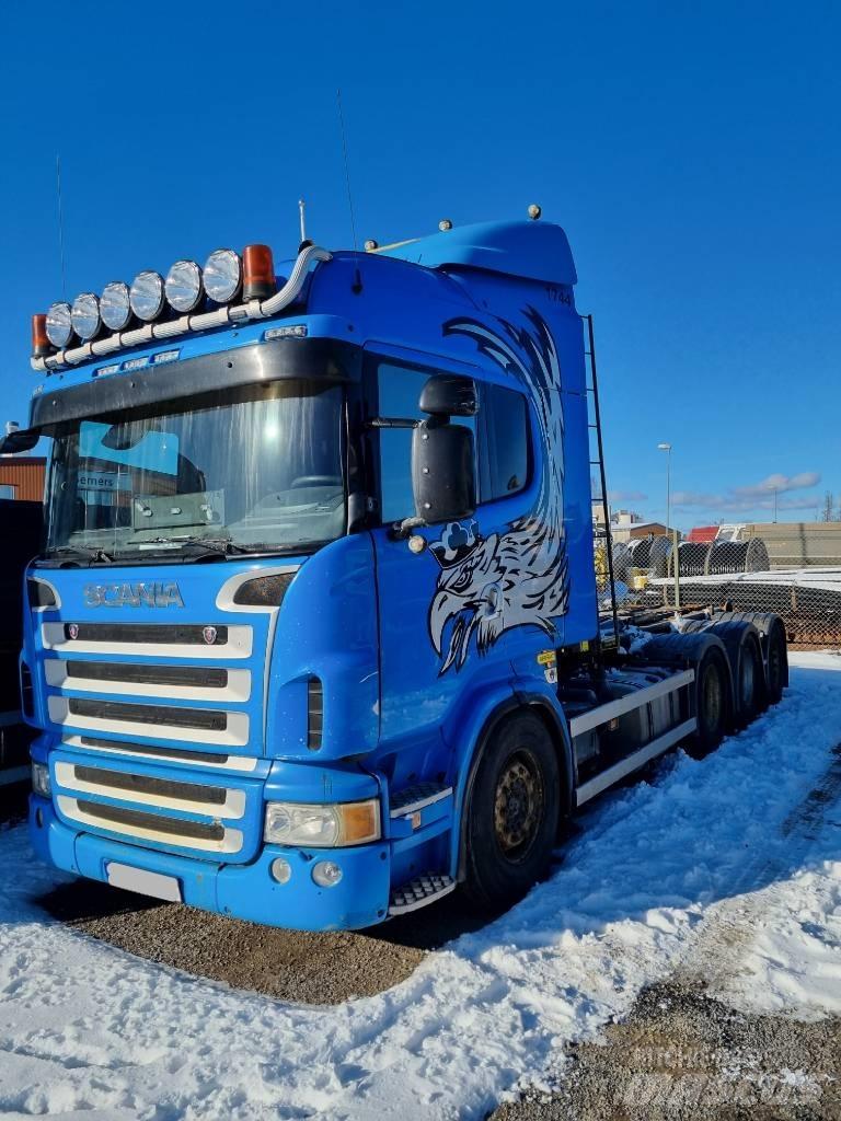 Scania R 500 LB 8X4 Camiões Ampliroll