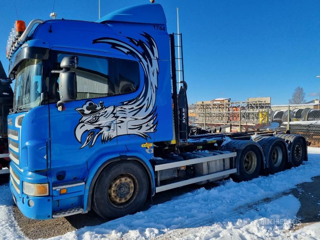 Scania R 500 LB 8X4 Camiões Ampliroll