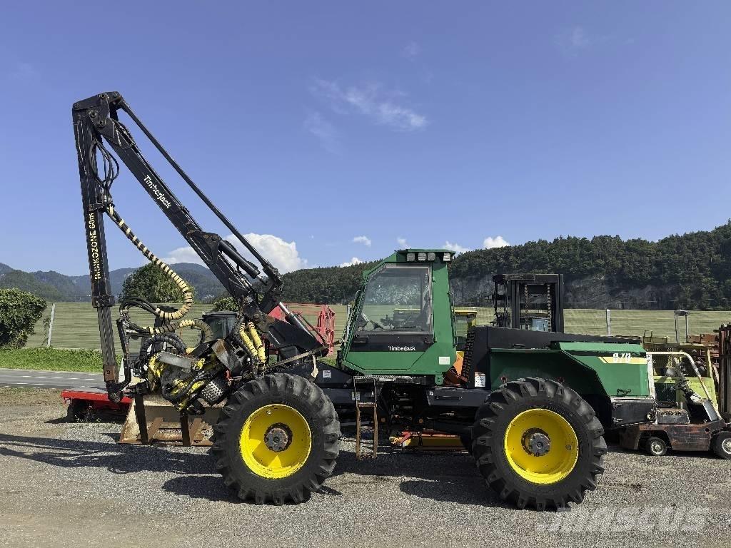 Timberjack 870 b Processadores florestais