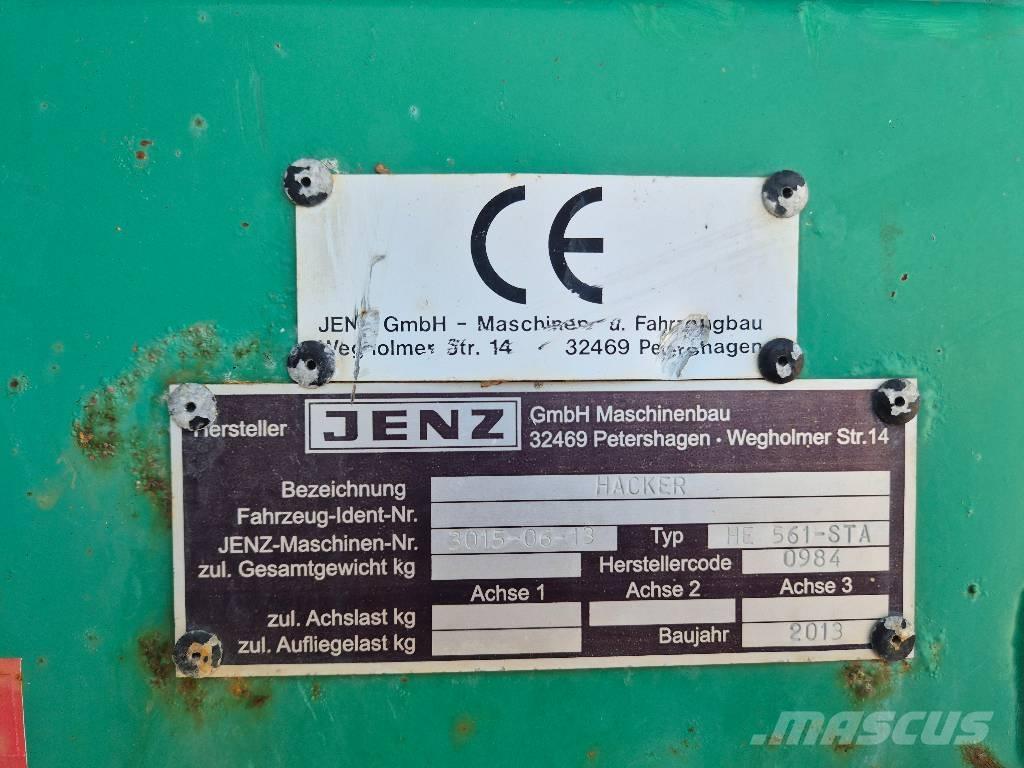 JENZ HE561STA Estilhaçadoras florestais