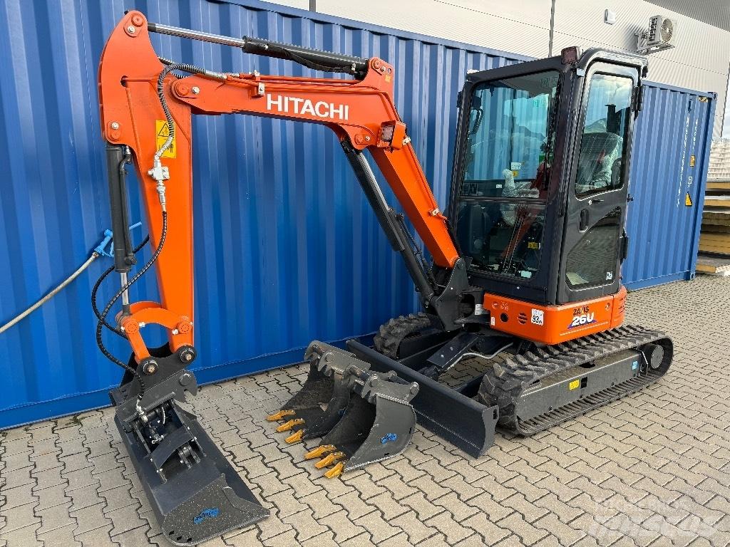 Hitachi ZX 26 U-6 Mini Escavadoras <7t