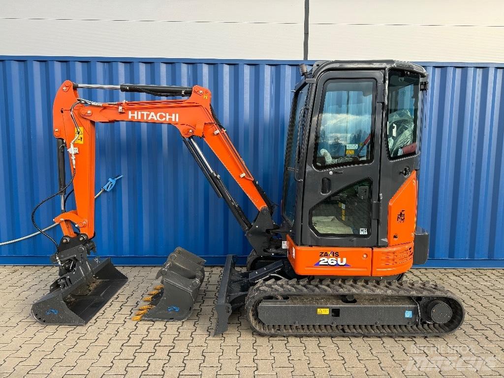Hitachi ZX 26 U-6 Mini Escavadoras <7t
