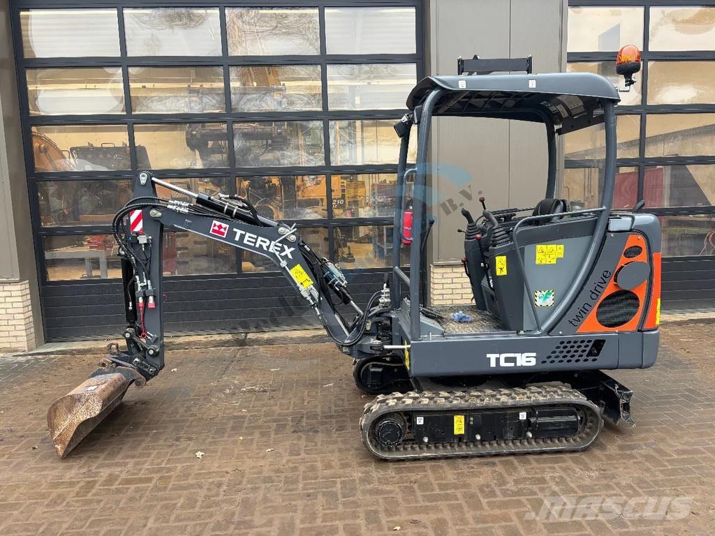 Terex TC16 Mini Escavadoras <7t