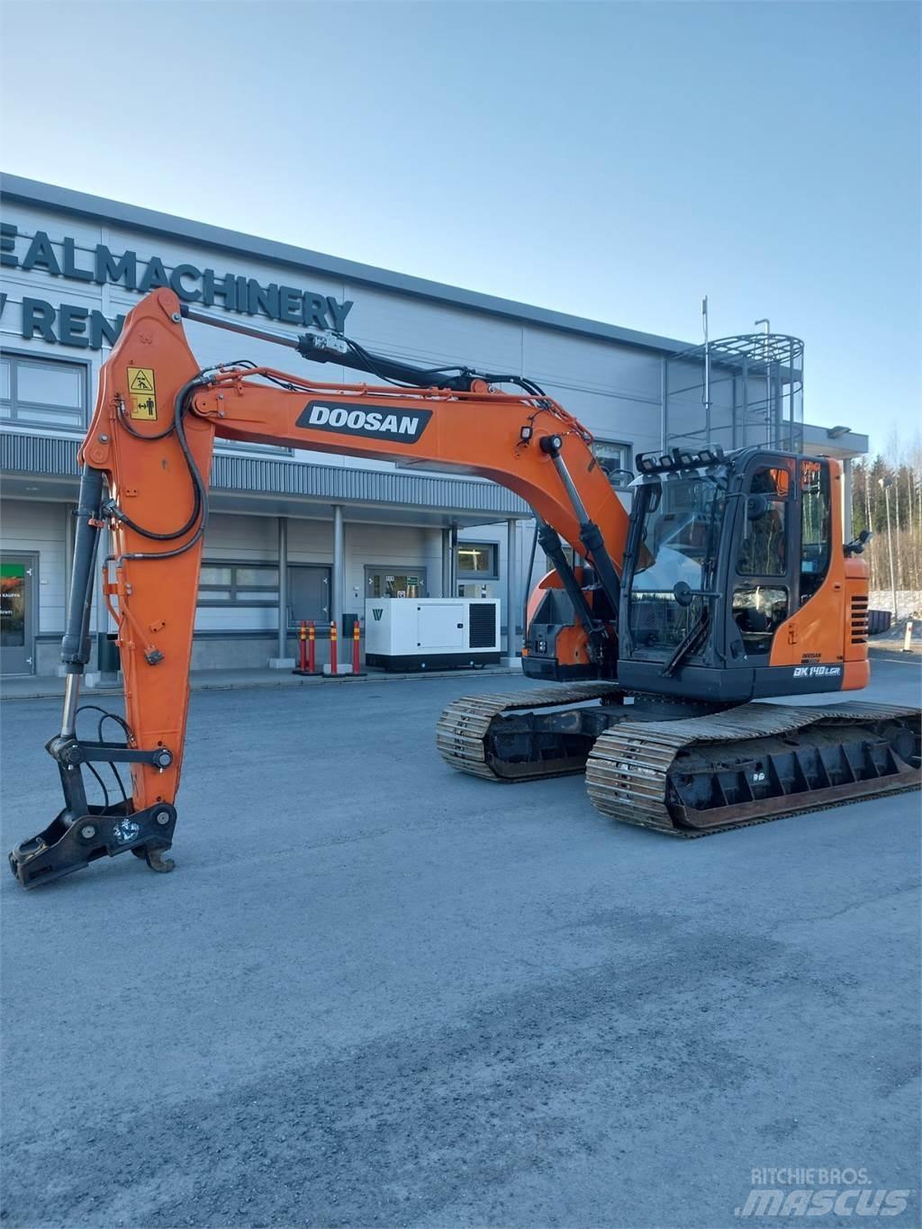 Doosan DX 140LCR 7 Escavadoras de rastos