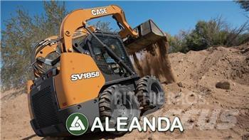 CASE SV 185 B Carregadoras de direcção deslizante