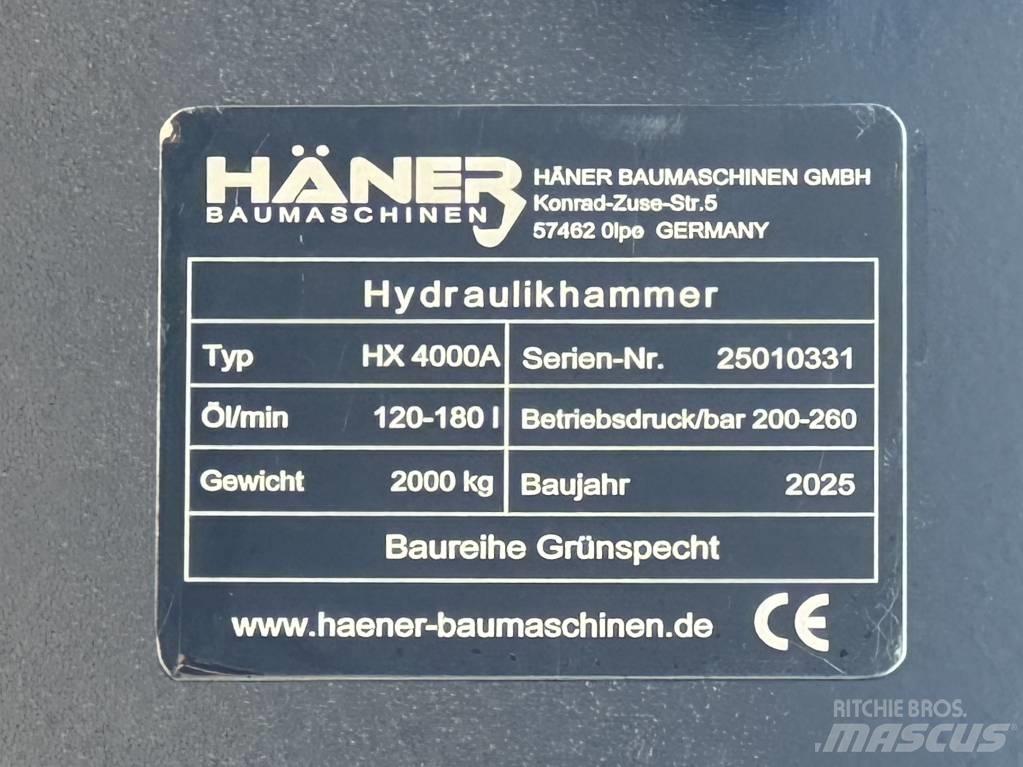  Haner HX 4000A Martelos Hidráulicos
