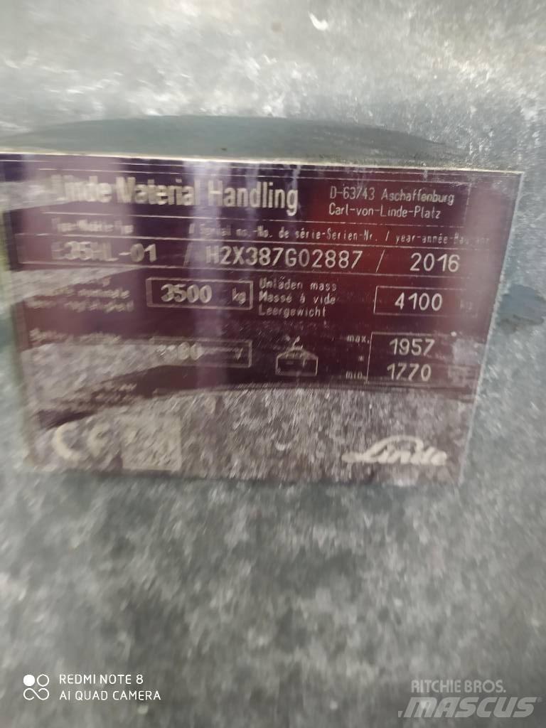 Linde E 35 HL Empilhadores eléctricos