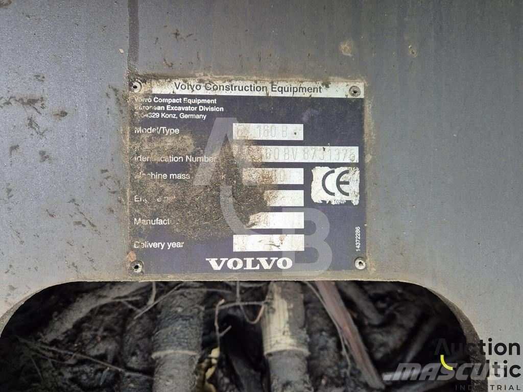 Volvo EW 160 B Escavadoras de rodas