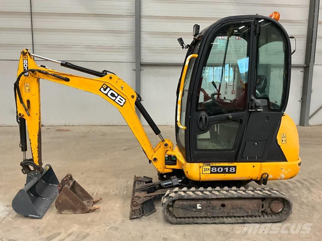 JCB 8018 Mini Escavadoras <7t