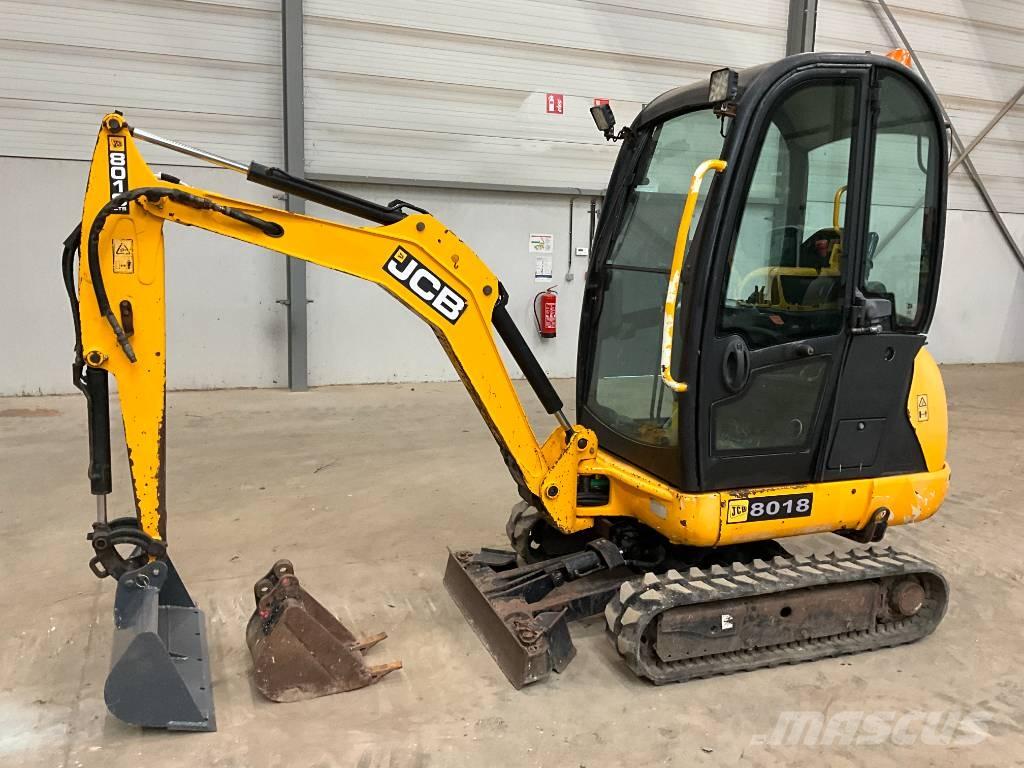JCB 8018 Mini Escavadoras <7t