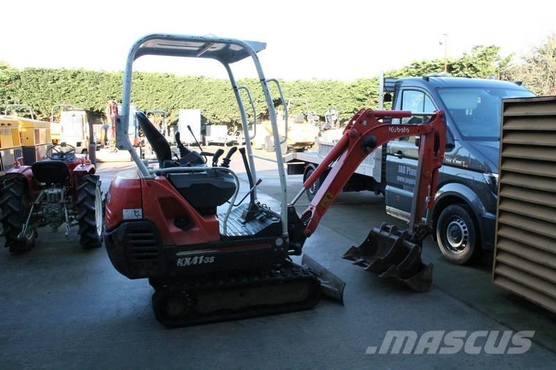Kubota KX 41-3 S Mini Escavadoras <7t