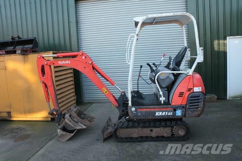 Kubota KX 41-3 S Mini Escavadoras <7t
