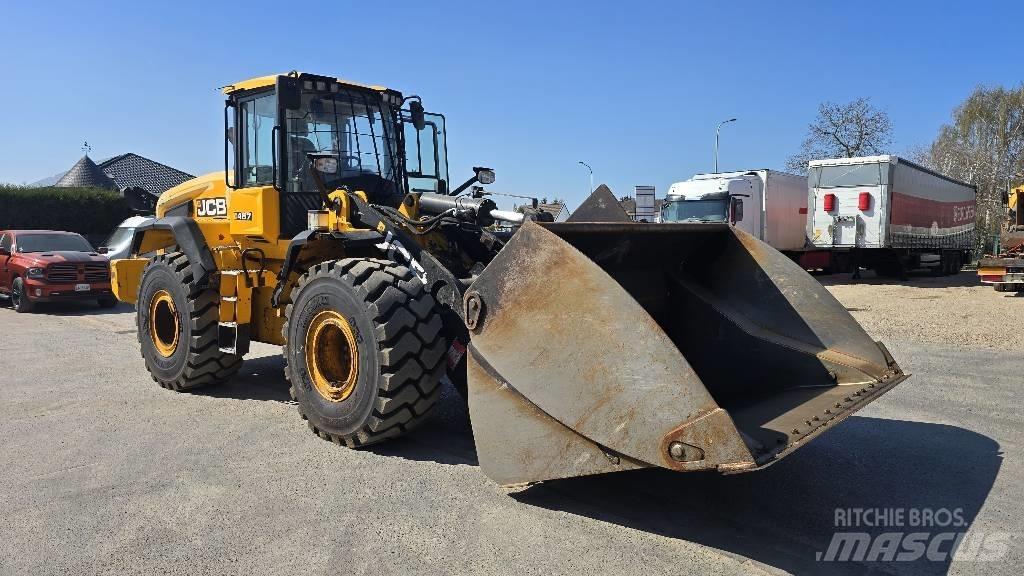 JCB 457 ZX Pás carregadoras de rodas