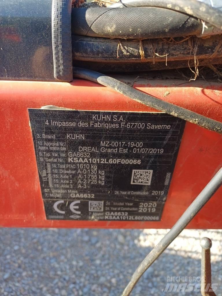 Kuhn GA 6632 Gadanheiras-fileiras