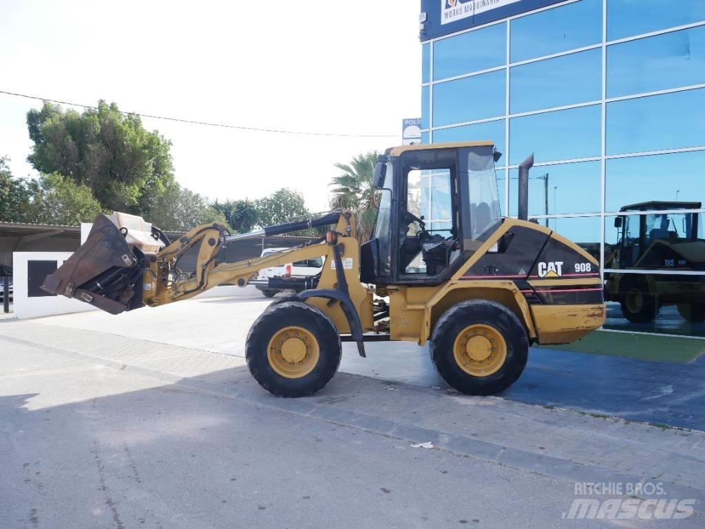 CAT 908 Pás carregadoras de rodas
