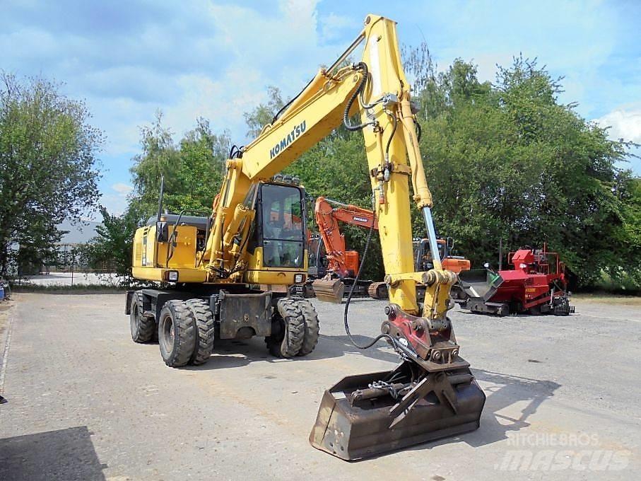 Komatsu PW 140-7 Escavadoras de rodas