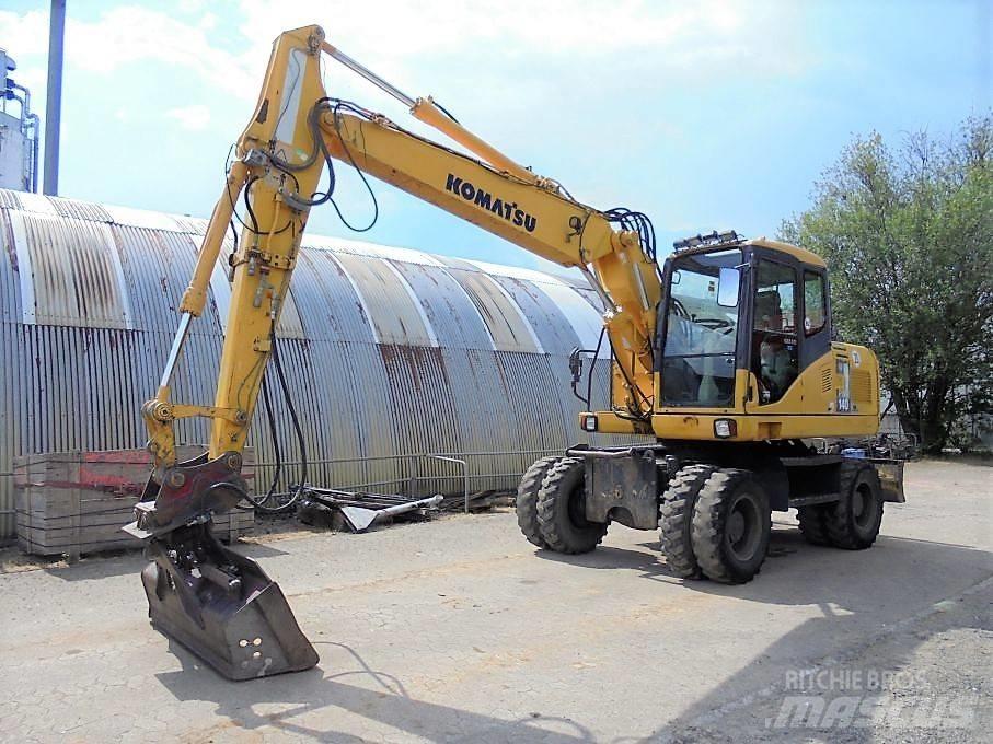 Komatsu PW 140-7 Escavadoras de rodas