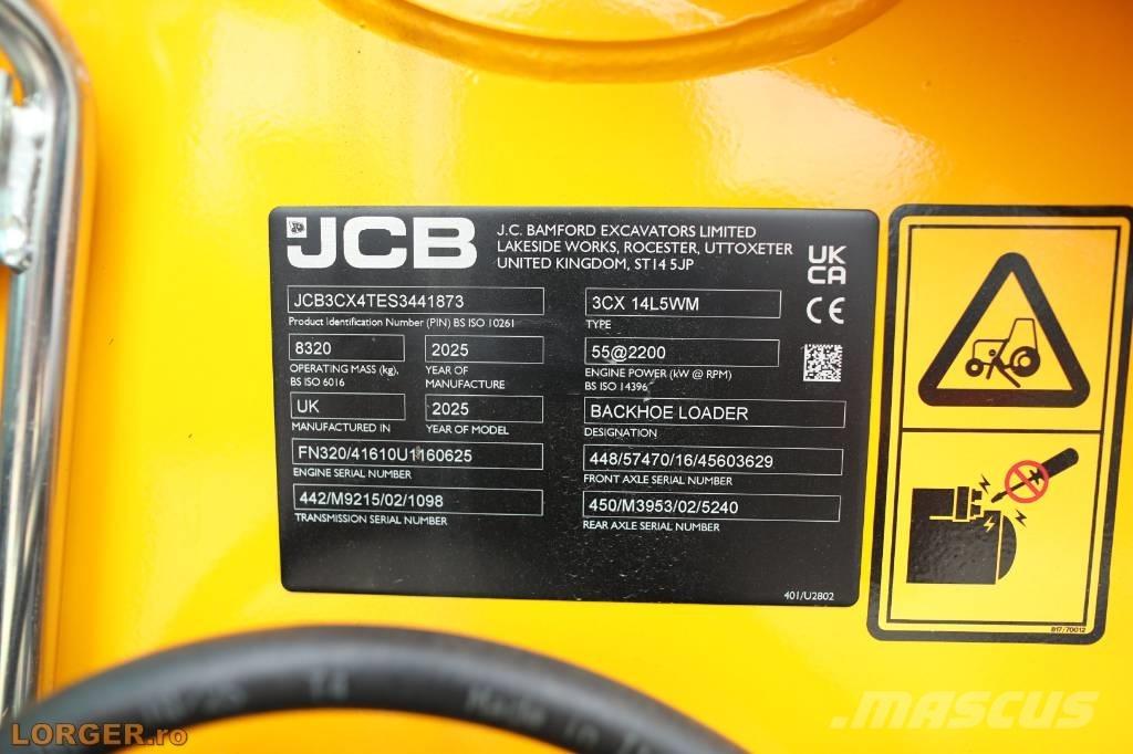JCB 3 CX - NEW Retroescavadoras