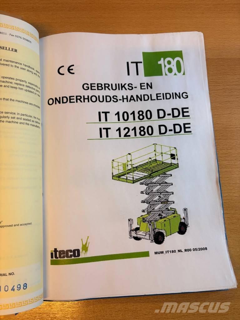 Iteco IT 12180 DE Elevadores de tesoura
