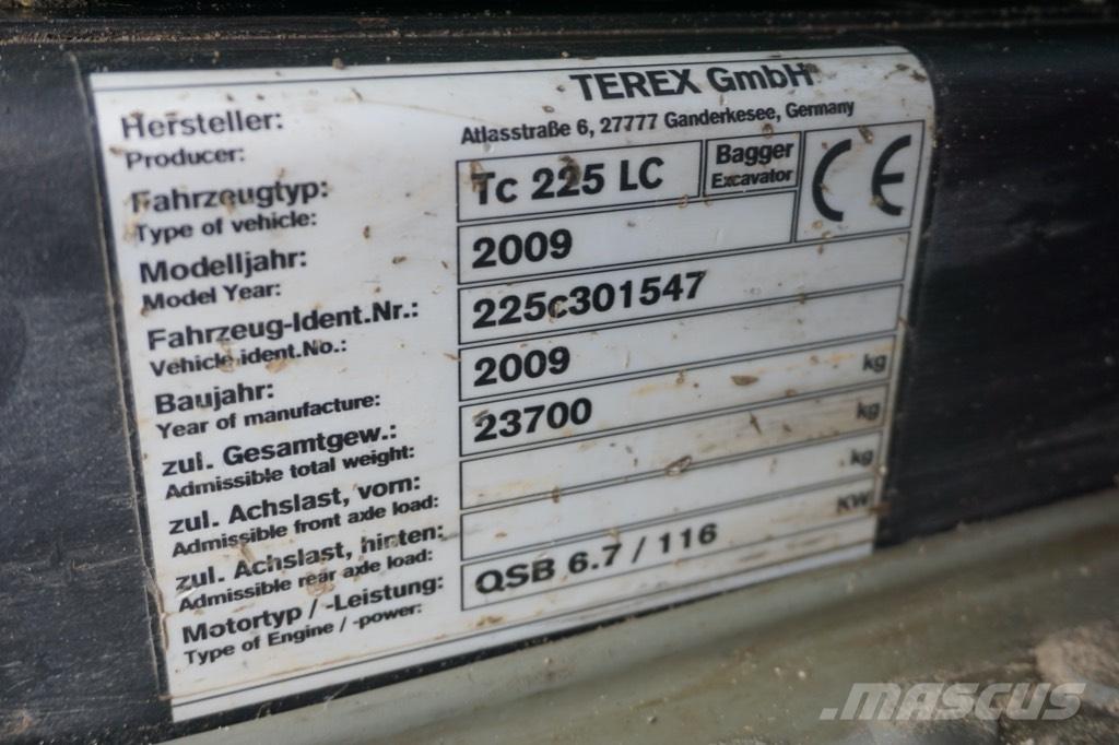 Atlas TC 225 LC Escavadoras de rastos