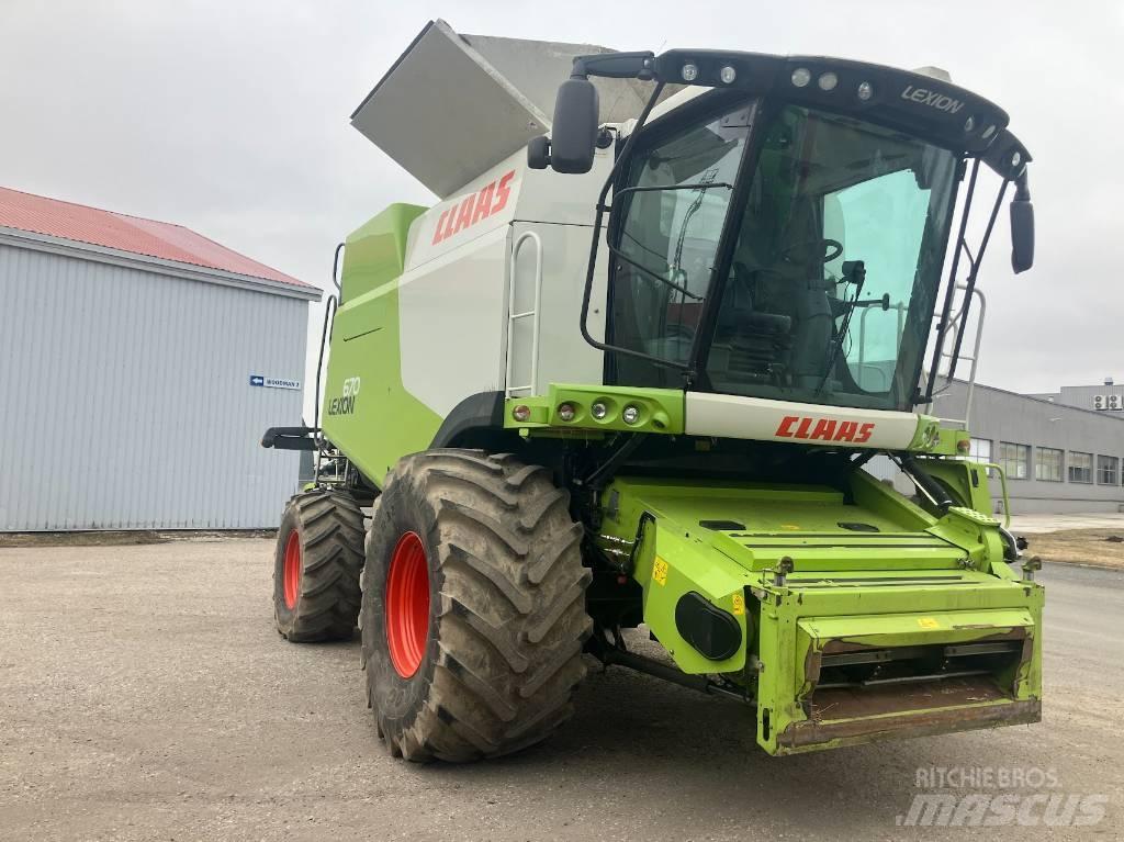 CLAAS Lexion 670 Ceifeiras debulhadoras