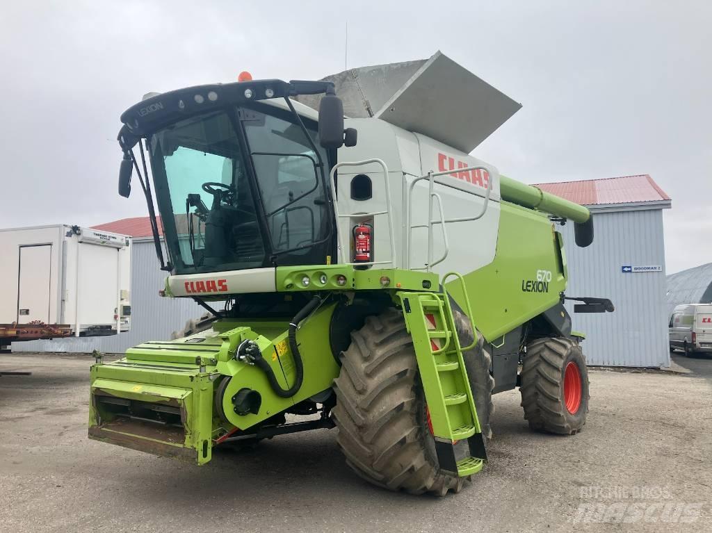 CLAAS Lexion 670 Ceifeiras debulhadoras