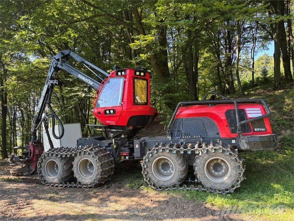 Komatsu 931 XC Processadores florestais