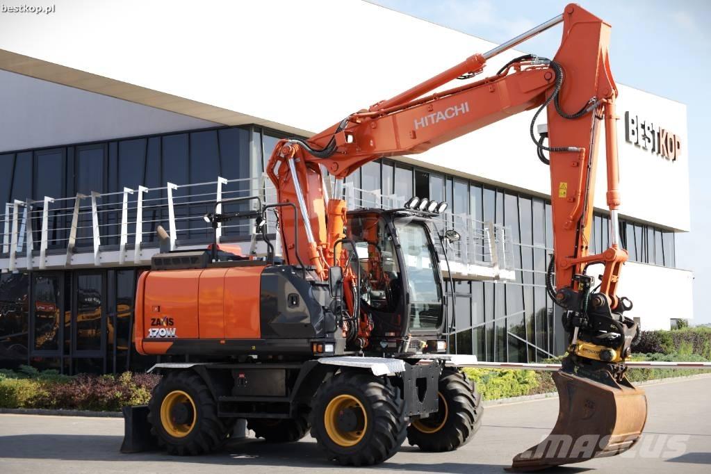 Hitachi ZX 170 W-6 Escavadoras de rodas