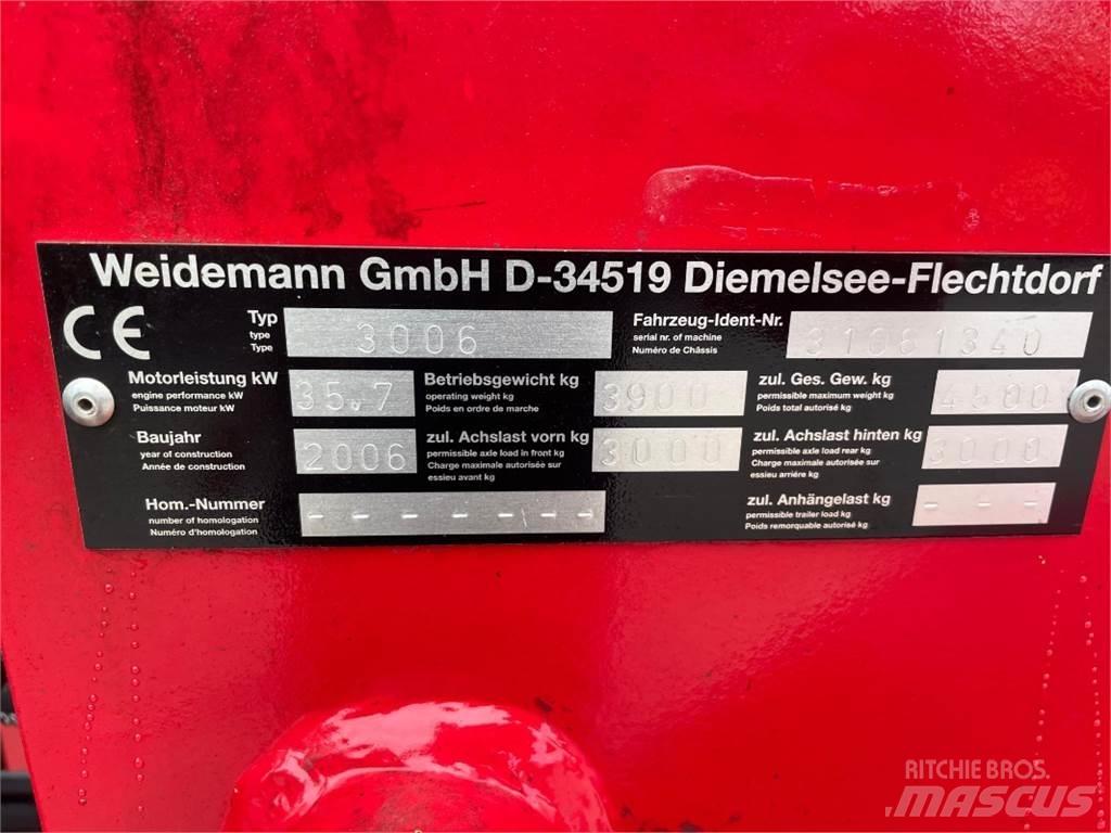 Weidemann 3006 Pás carregadoras de rodas