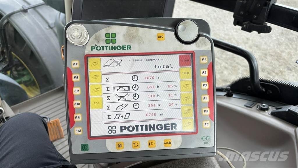 Pöttinger Top 1252 Encordoadores de Feno