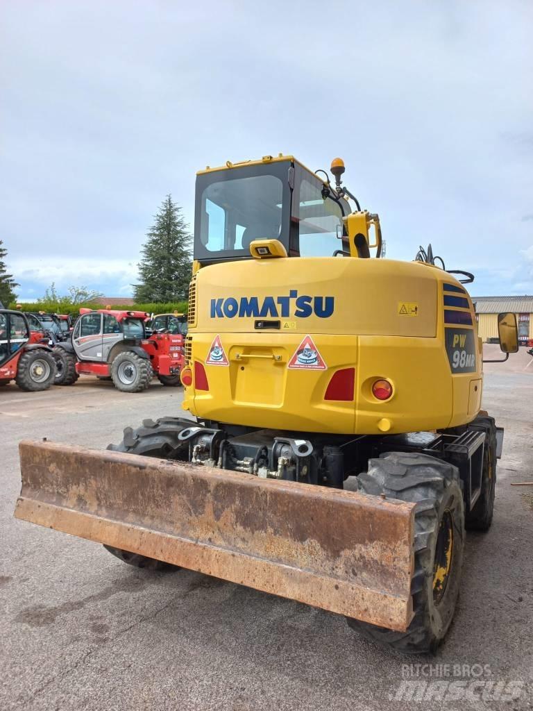Komatsu PW 98 MR Escavadoras de rodas