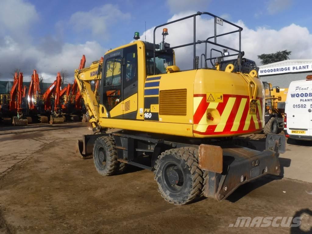Komatsu PW 160-11 Escavadoras de rodas
