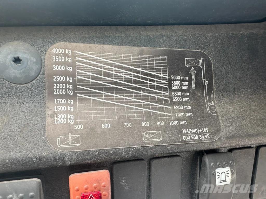 Linde H40D Empilhadores Diesel