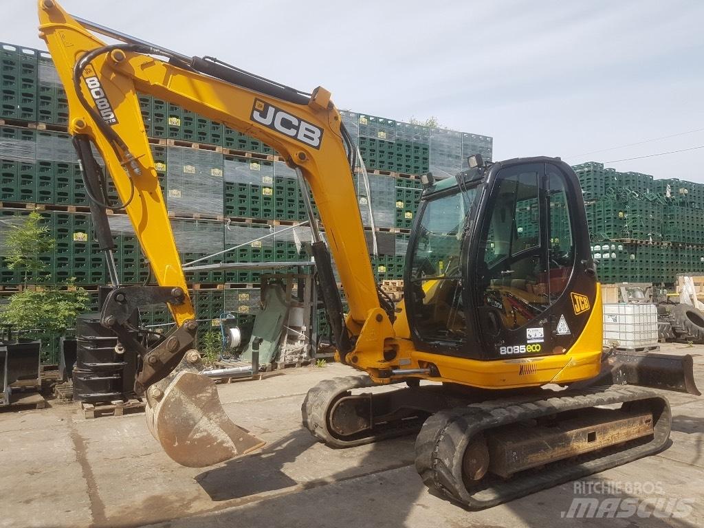 JCB 8085 ZTS Escavadoras Midi 7t - 12t