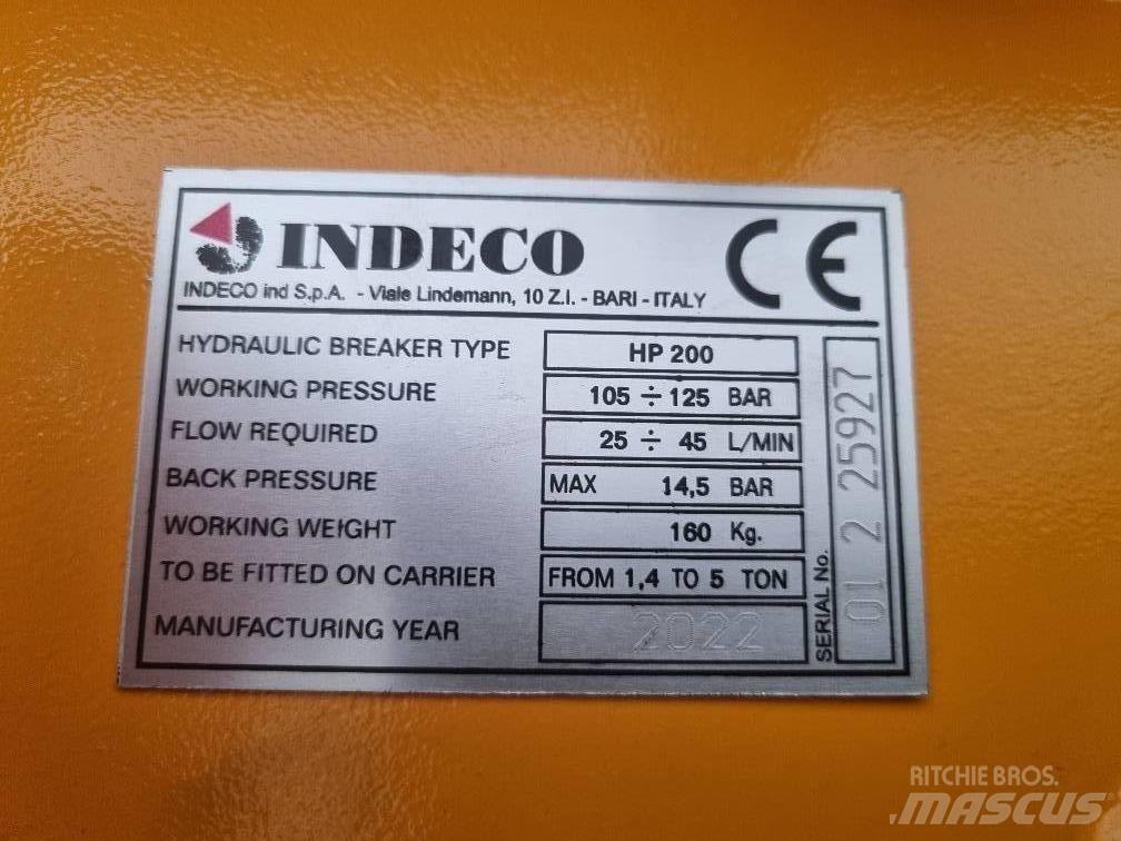Indeco HP 200 Martelos Hidráulicos