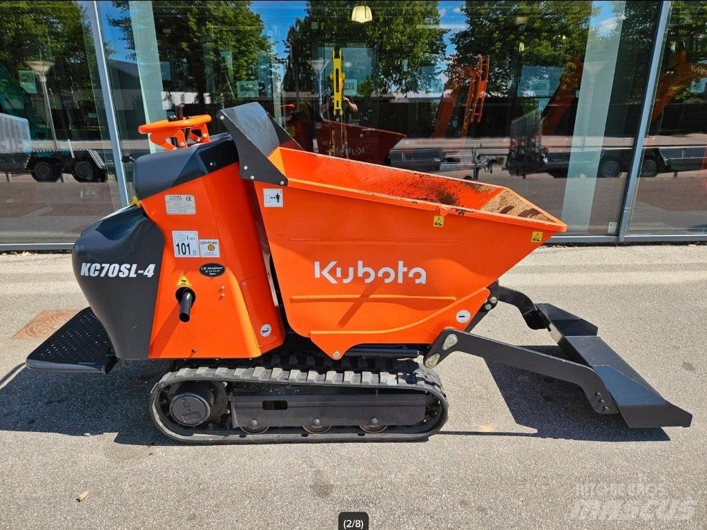 Kubota KC 70 Dumpers de obras