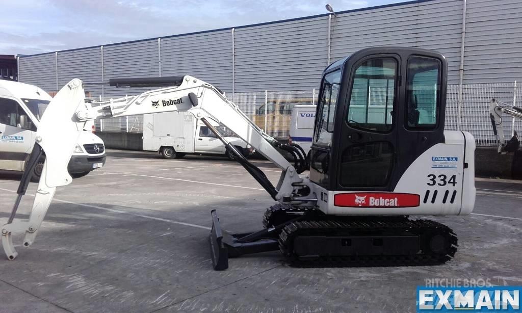 Bobcat 334 G Mini Escavadoras <7t