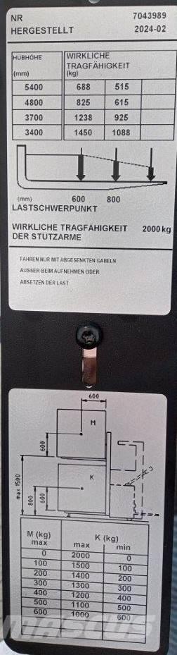 Toyota BT SWE145L Empilhador para operador externo