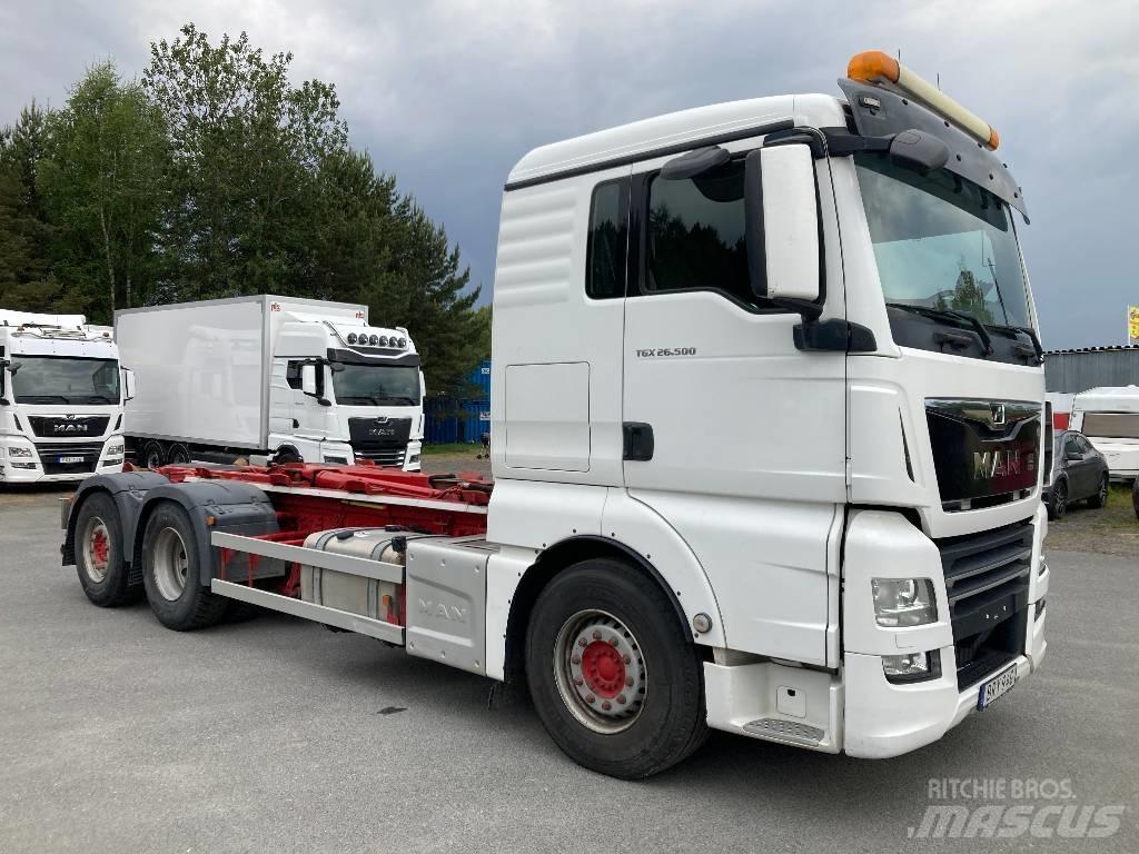 MAN TGX 26.500 6X2 Camiões Ampliroll