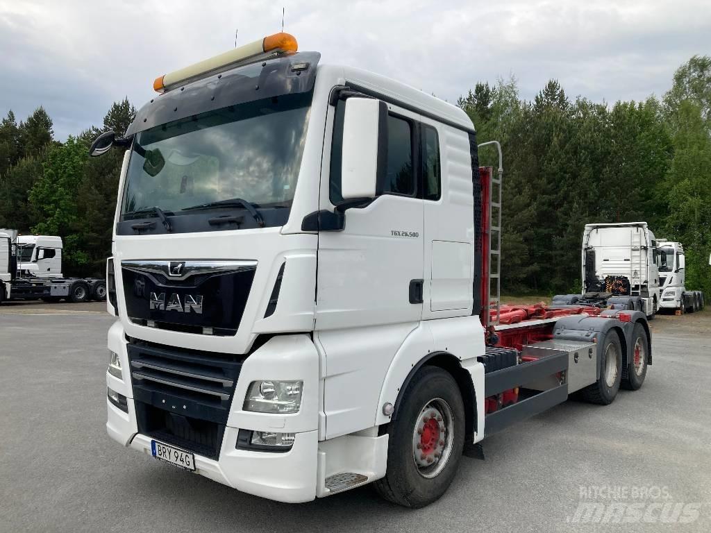 MAN TGX 26.500 6X2 Camiões Ampliroll
