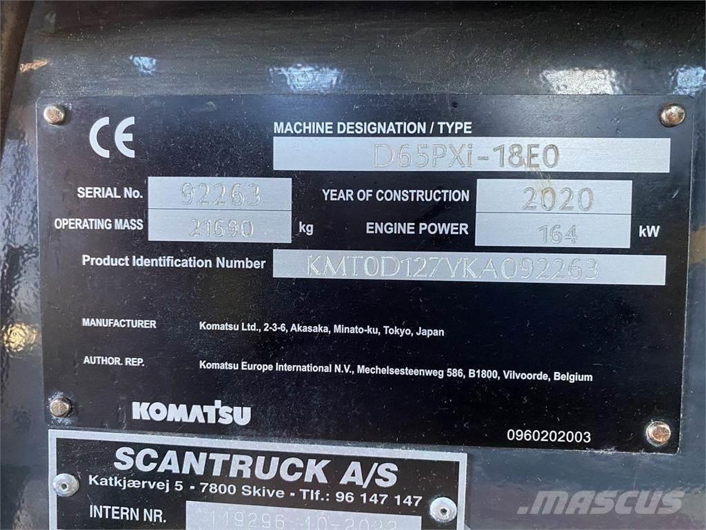 Komatsu D65PXI-18 Dozers - Tratores rastos