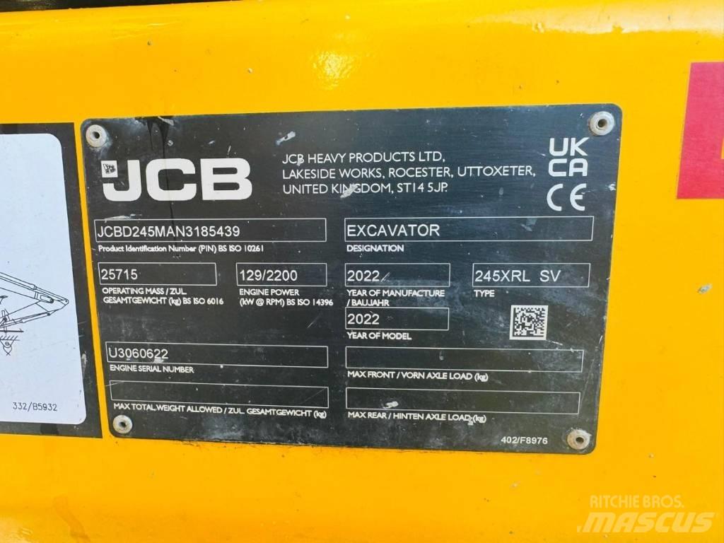 JCB 245 XR Escavadoras de rastos