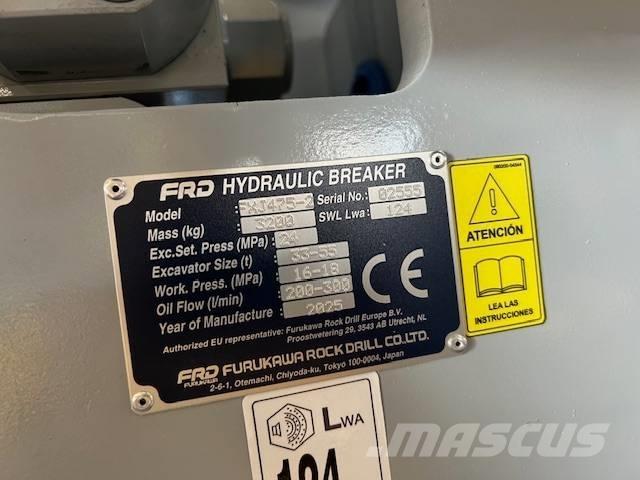 Furukawa FXJ 475 Martelos Hidráulicos