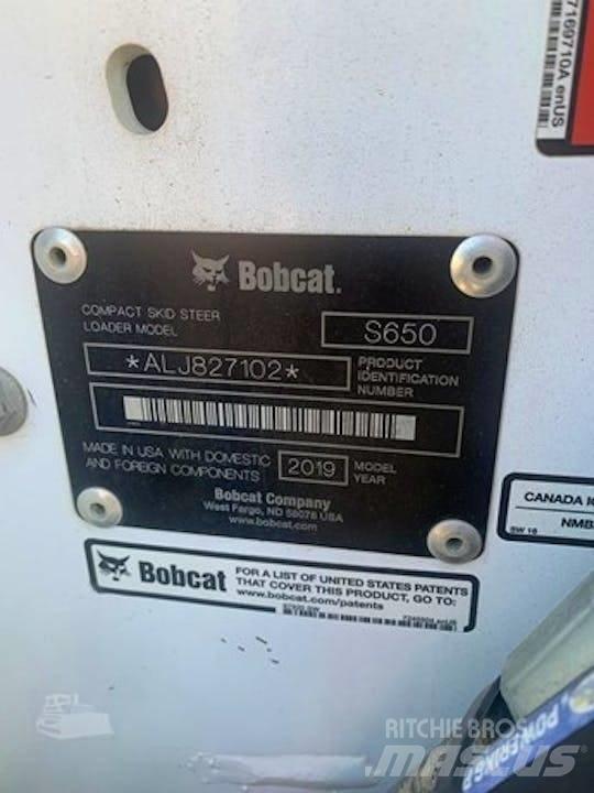 Bobcat S 650 Carregadoras de direcção deslizante