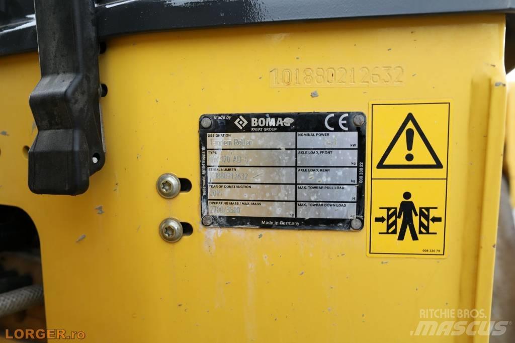 Bomag BW 120 AD-5 Cilindros Compactadores tandem